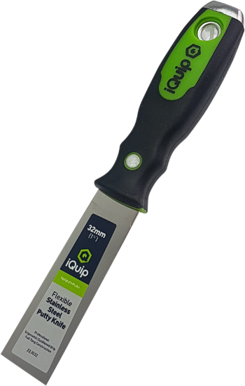 Picture of iQuip S/S Flexible Putty Knife Ergonomic Handle 32mm